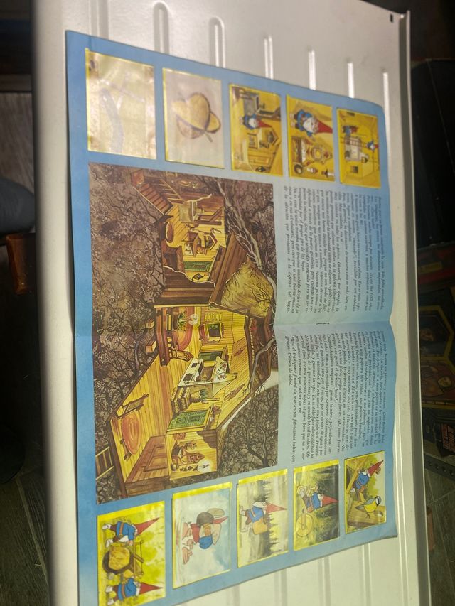 Precioso albun de David el gnomo de danone