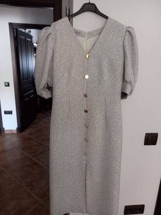 Vestido Tonos celestes