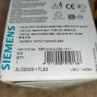Interruptores 32 Amp. industrial NUEVOS  Ocasión