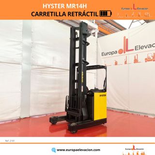 RETRACTIL ELECTRICA HYSTER BATERIA NUEVA