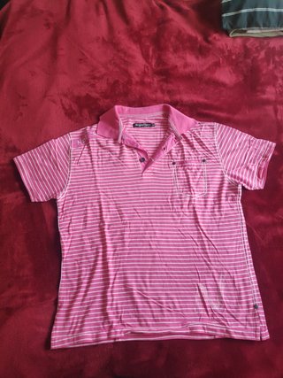 Polo Newport Valley rosa, talla M