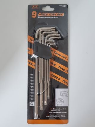 Chiavi Torx Brugole Professionali Set 9pz