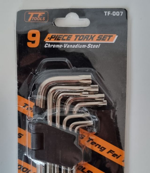 Chiavi Torx Brugole Professionali Set 9pz