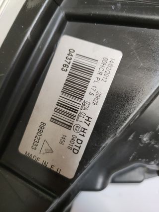 ✅FARO DELANTERO DERECHO CITROEN C4