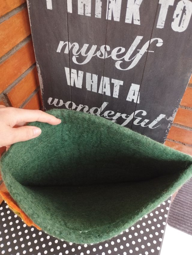 Bolso Cartera Fieltro
