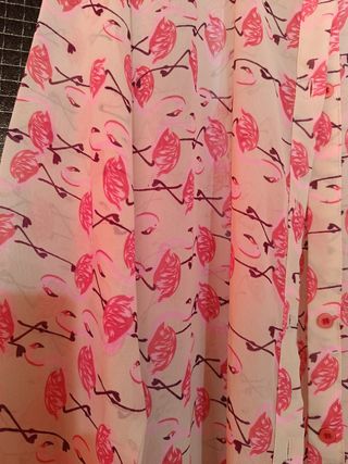 Camisa gasa flamencos talla XL/42