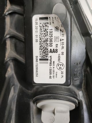 ✅FARO DELANTERO DERECHO OPEL MERIVA '09