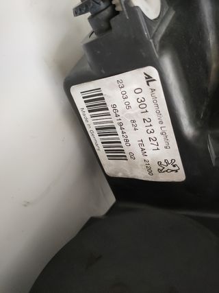 ✅FARO DELANTERO IZQUIERDO PEUGEOT 407 XENON