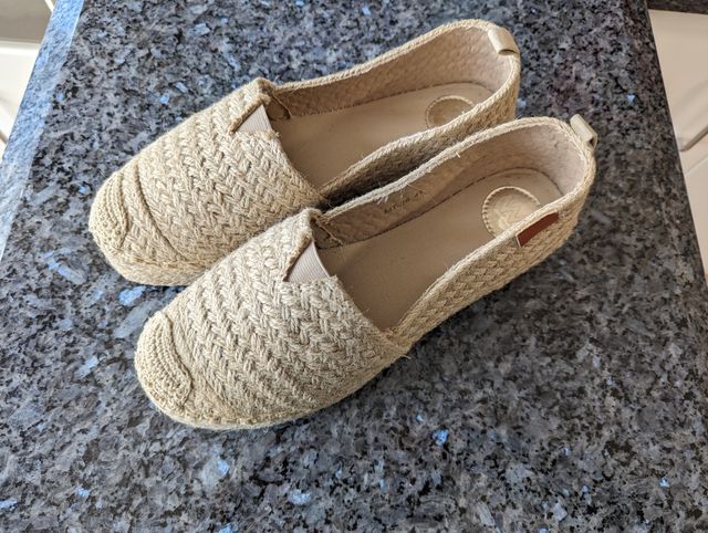 Alpargatas de esparto