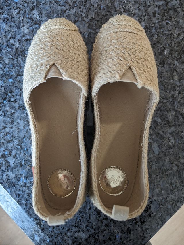 Alpargatas de esparto