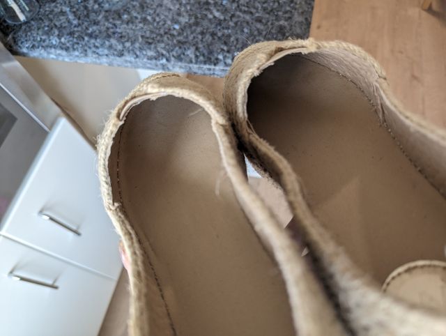 Alpargatas de esparto