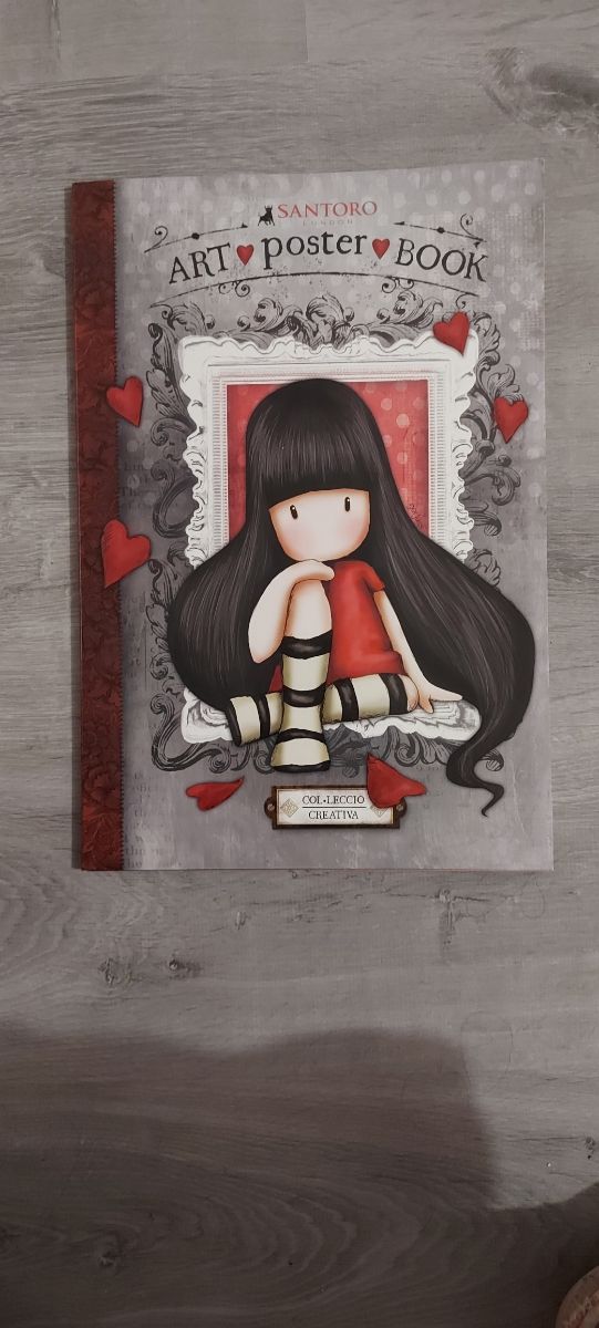 Art poster book Santoro