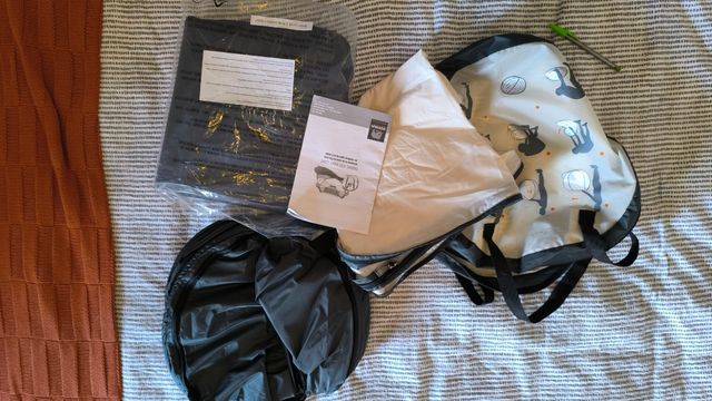 Cuna viaje super plegable