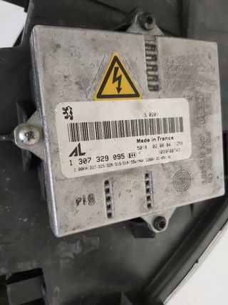 ✅FARO DELANTERO IZQUIERDO PEUGEOT 407 Xenon