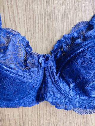 Sujetador 100C azul marino