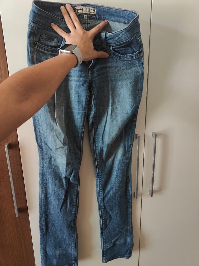 Jeans Costa verde taglia 38