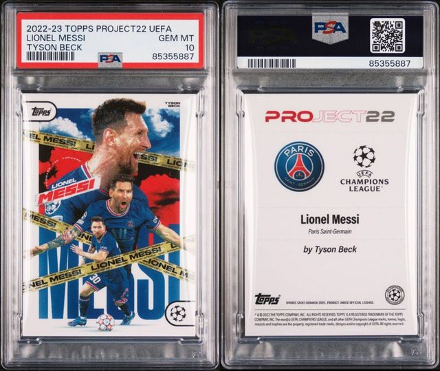 Diego Maradona PSA 9 (POP 1) - 1984 Cromo Esport