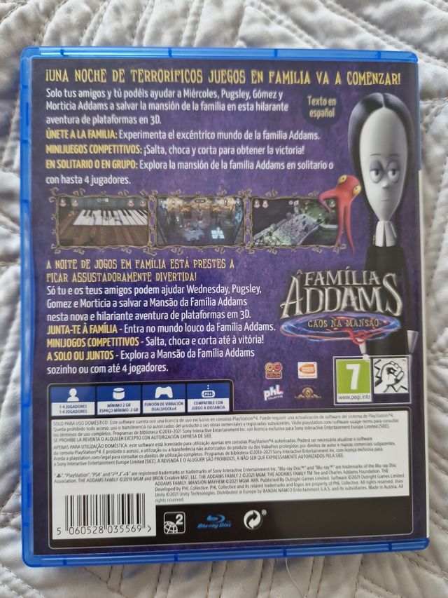 FAMILIA ADDAMS CAOS EN LA MANSION