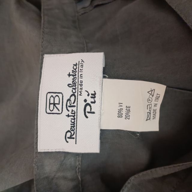 Completo blu Renato Balestra vintage a