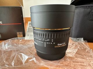 Objetivo Sigma for Canon 15mm F2.8 EX DG FISHEYE