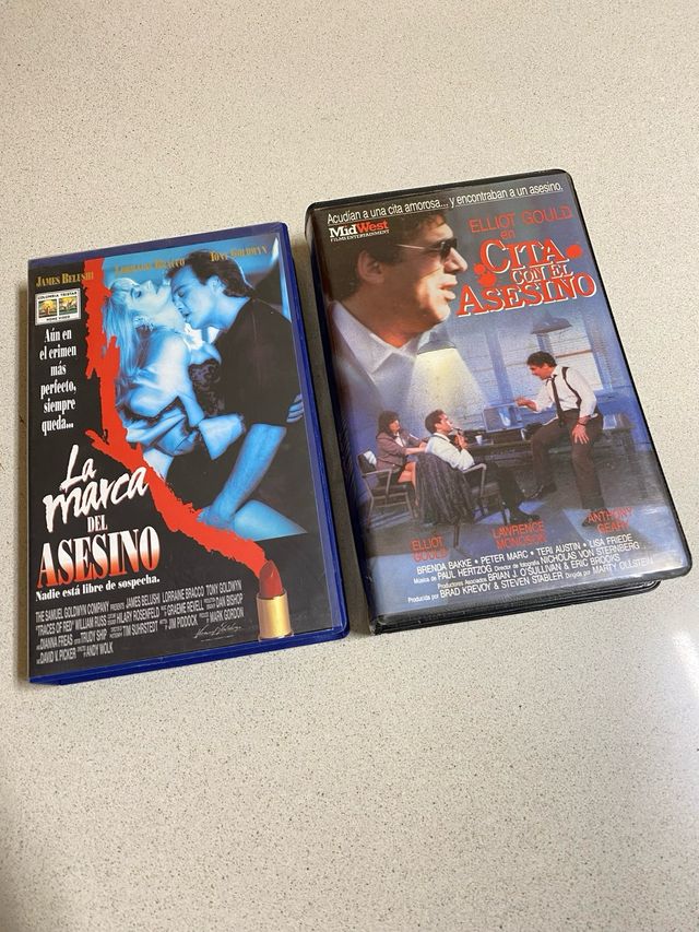 VHS «Il segno dell'assassino» «Appuntamento con l'assassino»