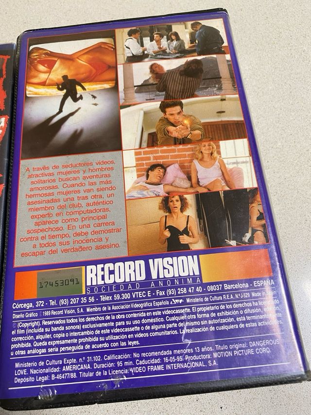 VHS «Il segno dell'assassino» «Appuntamento con l'assassino»