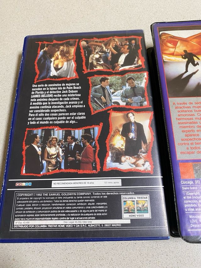 VHS «Il segno dell'assassino» «Appuntamento con l'assassino»