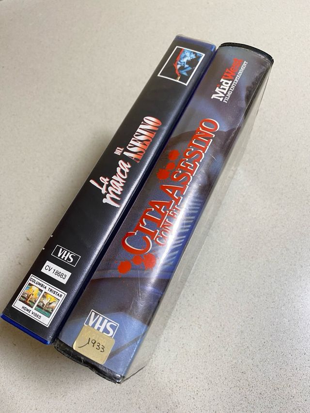 VHS «Il segno dell'assassino» «Appuntamento con l'assassino»