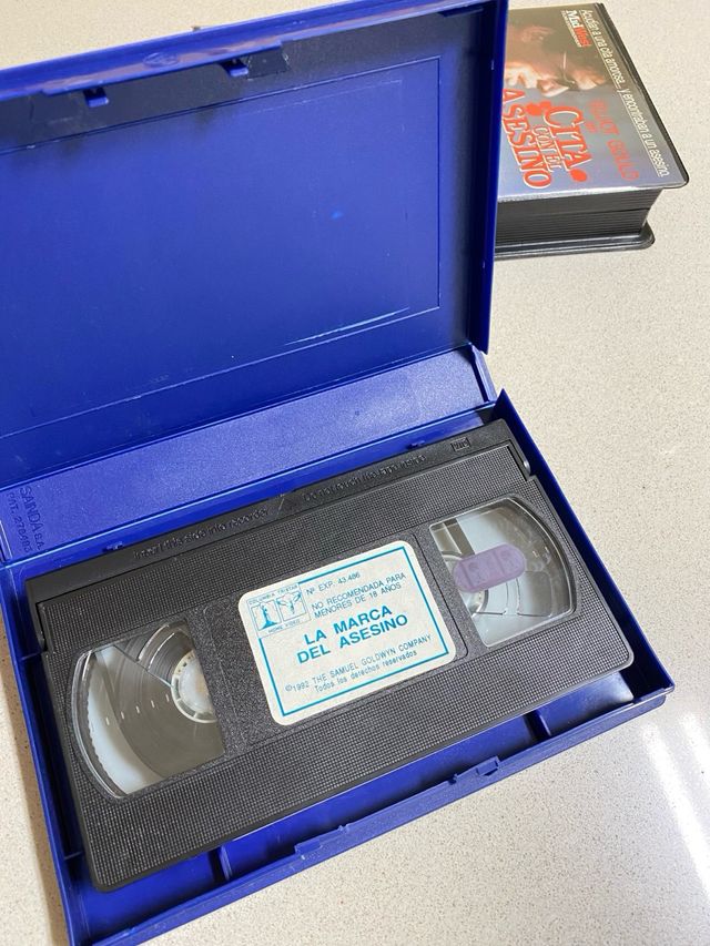 VHS «Il segno dell'assassino» «Appuntamento con l'assassino»