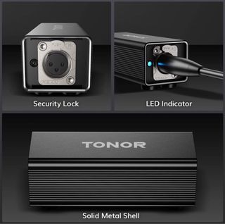TONOR Preamplificador de Refuerzo de Micrófono XLR