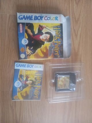 Game boy color harry potter y la cámara 