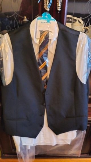 Traje padrino con camisa y corbata T54