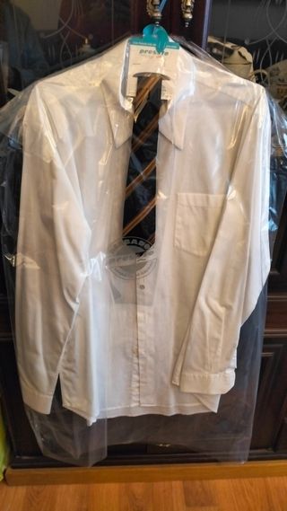 Traje padrino con camisa y corbata T54