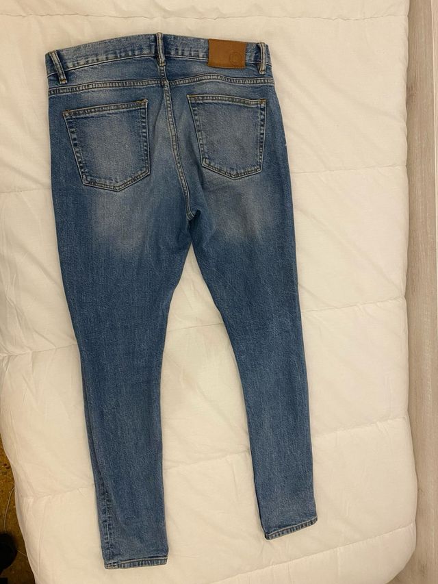 Pantalones tejanos azules