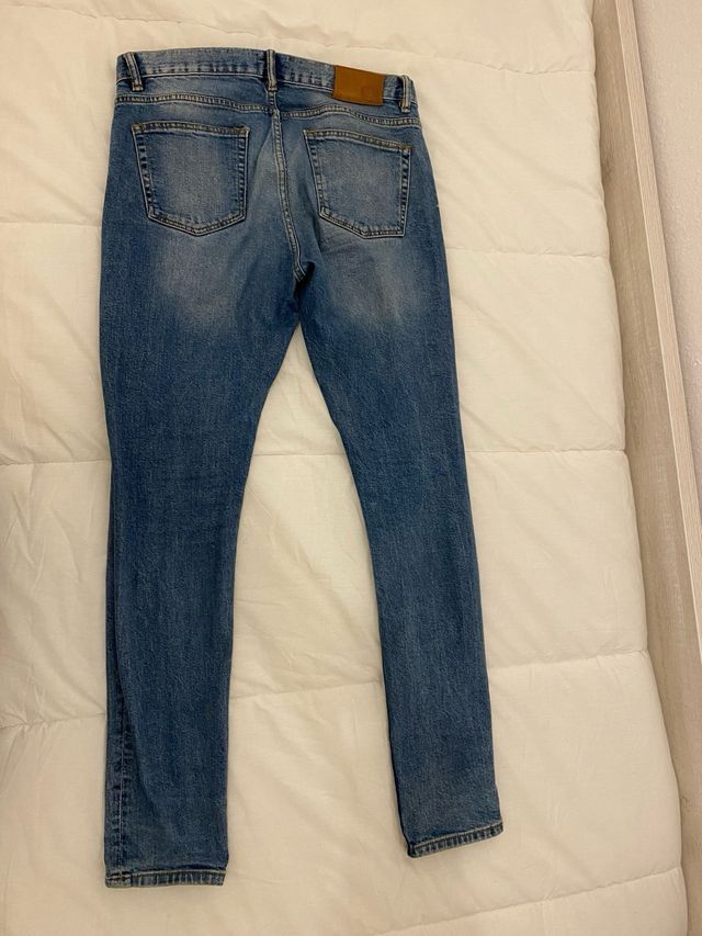 Pantalones tejanos azules