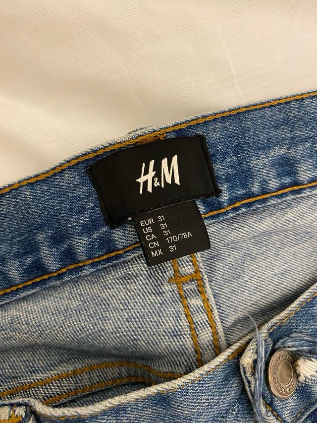 Pantalones tejanos azules