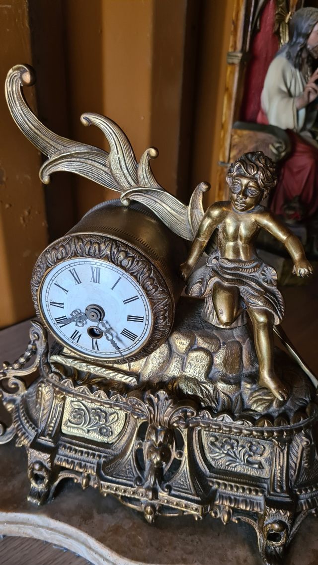 RELOJ ANTIGUO BRONCE ☎️683469031