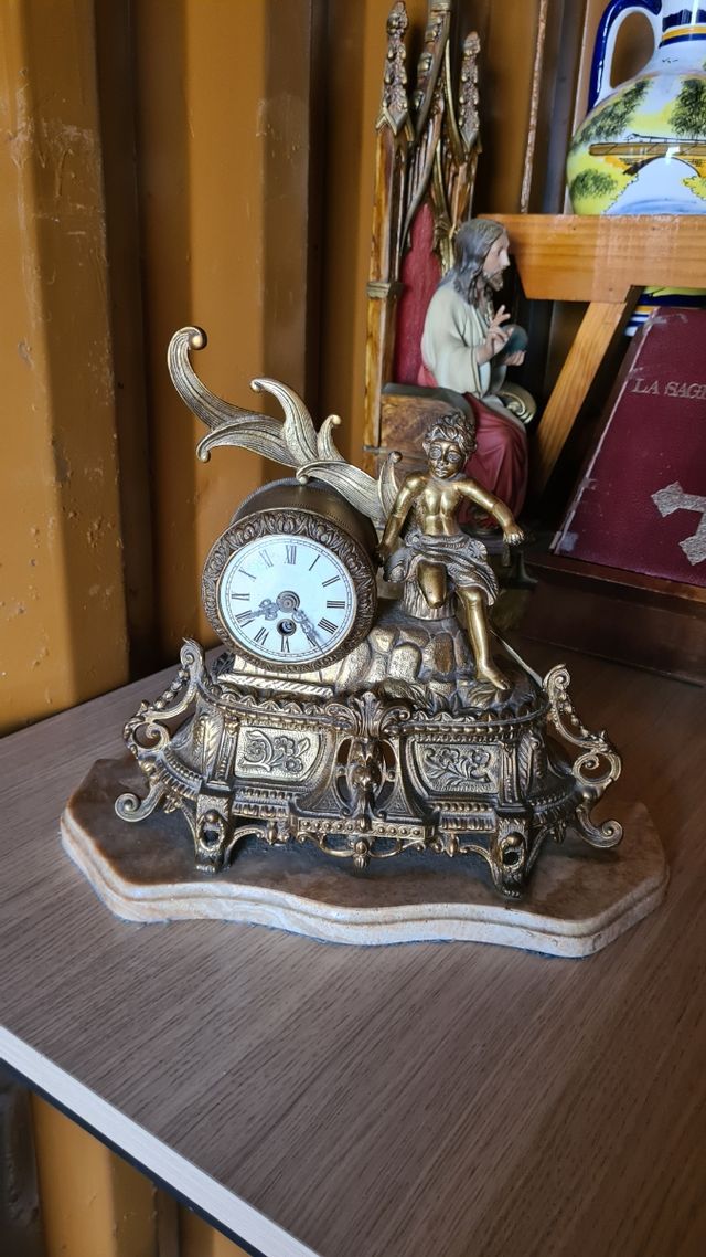 RELOJ ANTIGUO BRONCE ☎️683469031