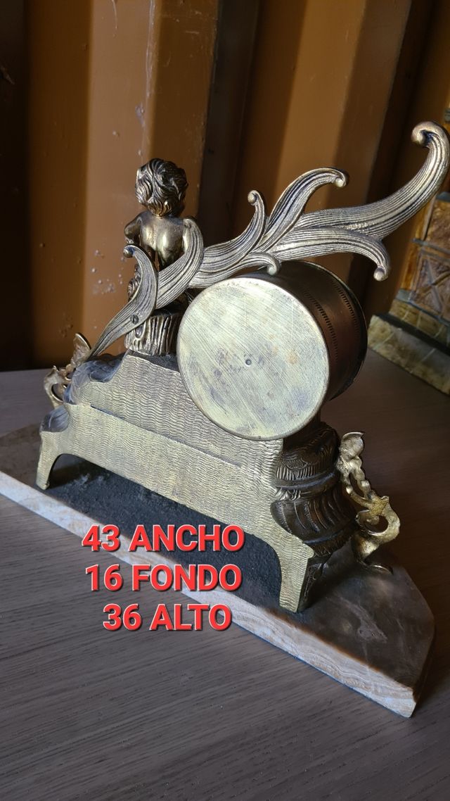 RELOJ ANTIGUO BRONCE ☎️683469031