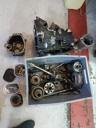 Despiece caja cambios 01E Audi 