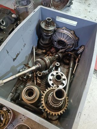 Despiece caja cambios 01E Audi 