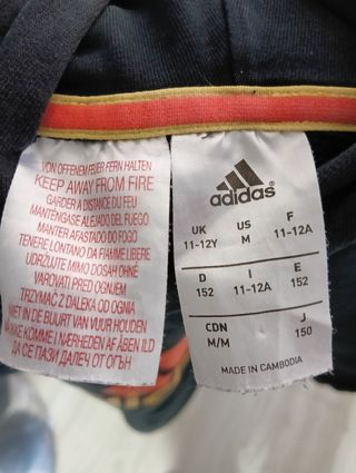 Sudadera como para niño de 10 años 
