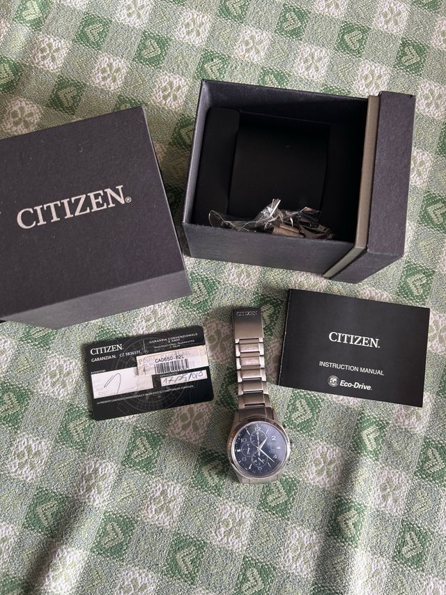 Orologio Citizen Eco-drive Titanium