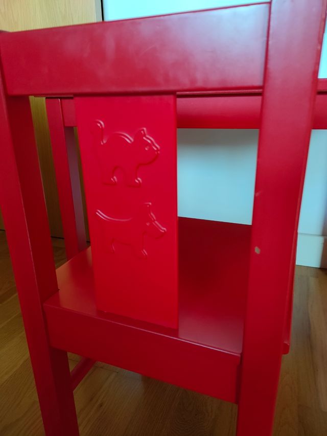 Mesa y silla infantil Ikea