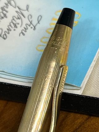 BOLIGRAGO CROSS 1/20 DE  ORO 12 k A ESTRENAR
