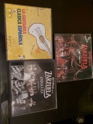 cd zarzuela guitarra clasica Española