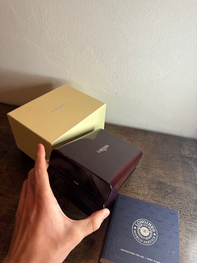 set 3 scatole Longines