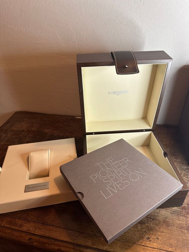 set 3 scatole Longines