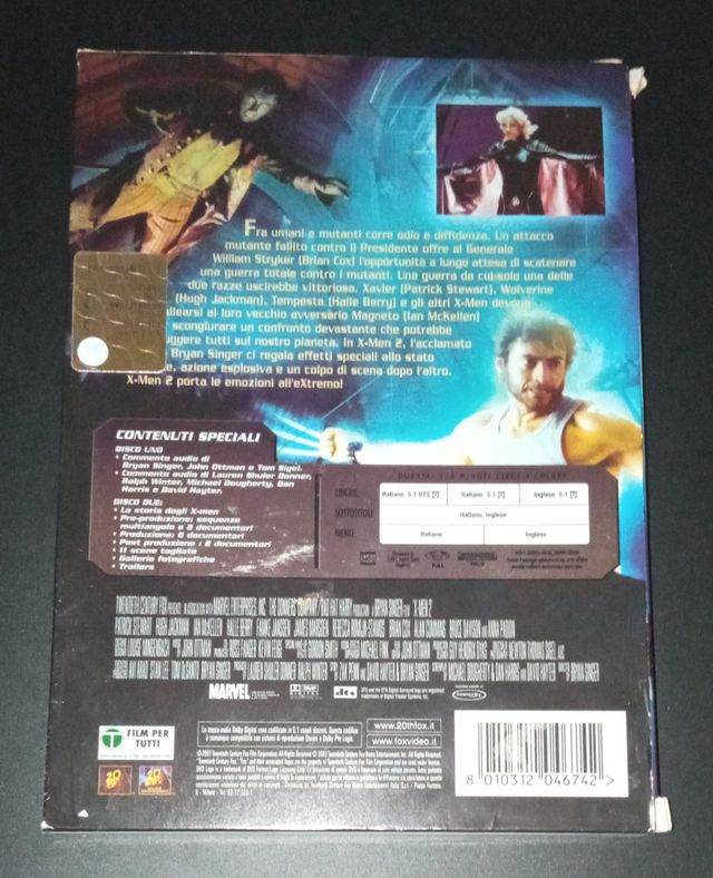 Dvd X-Men 2 Edizione Speciale