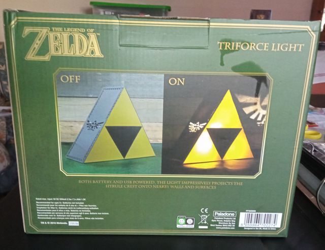 Lampada Triforza - The Legend of Zelda